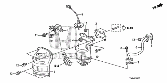 Converter for 2013 Honda Insight #0