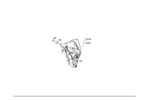 Window Regulator for 2005 Mercedes-Benz CLK500 #0