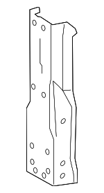 5710810020 - Body: Front Rail End for Lexus: UX200, UX250h, UX300h Image