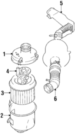 MD090800 - : Mass Air Flow Sensor for Mitsubishi Image