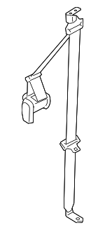 30630689 - Electrical: Belt &amp; Retractor for Volvo: V70, XC70 Image