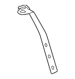 8411360040 - Body: Heater Control Bracket for Lexus: LX600, LX700h Image