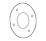 46191TLA000 - Body: Booster Assembly Gasket for Honda: Accord, CR-V, HR-V, Odyssey, Pilot Image