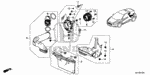 17258RWK000 - Electrical/Exhaust/Heater/Fuel: RING, SEAL for Honda Image