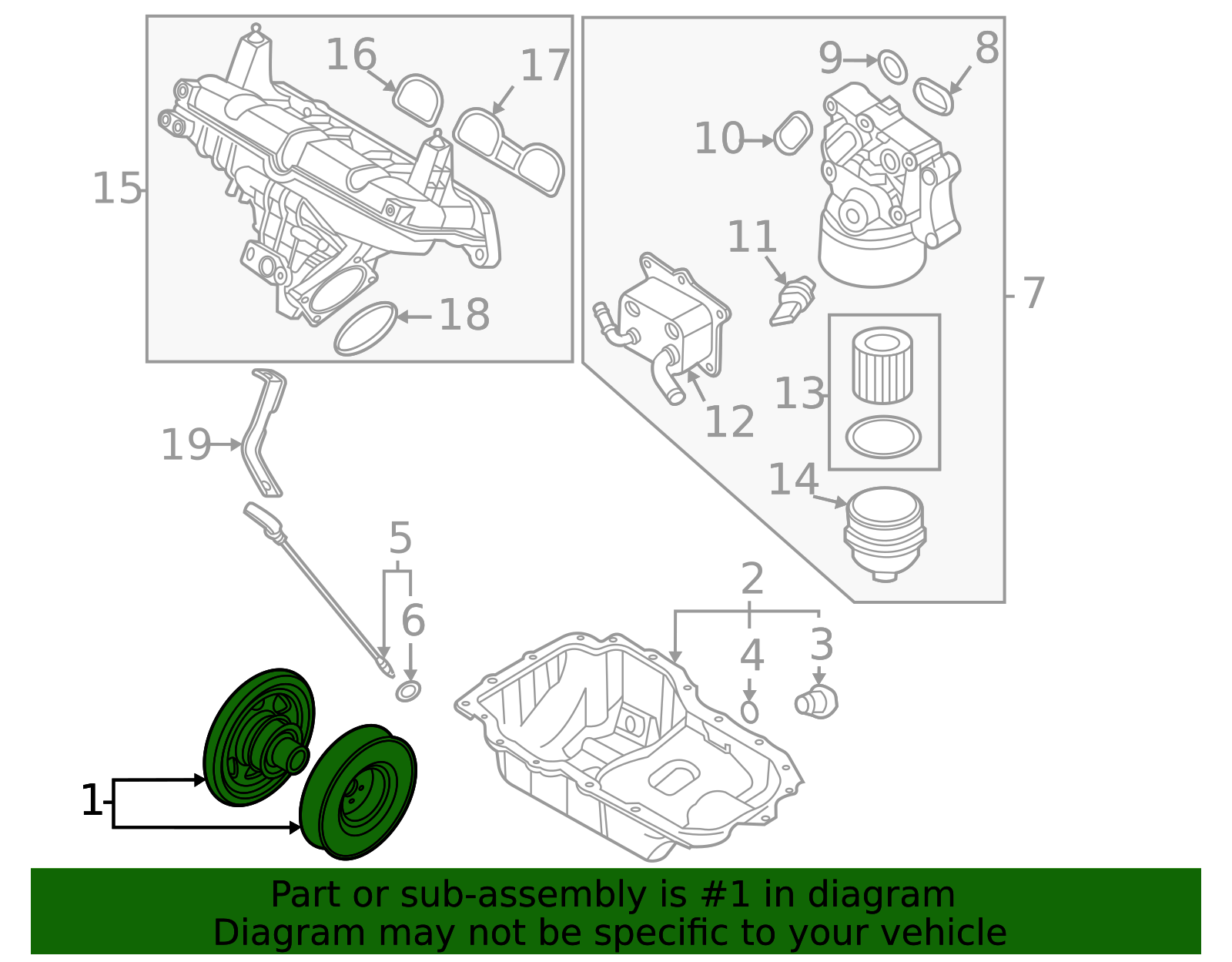 2024-2026 Hyundai Vibration Damper 25290-2MHD0 | QuirkParts