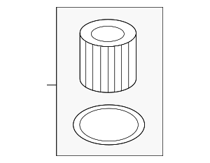 263502M000 - : Oil Filter for Hyundai Image