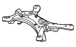 512060E043 - Suspension: Suspension Cross-member for Toyota Image