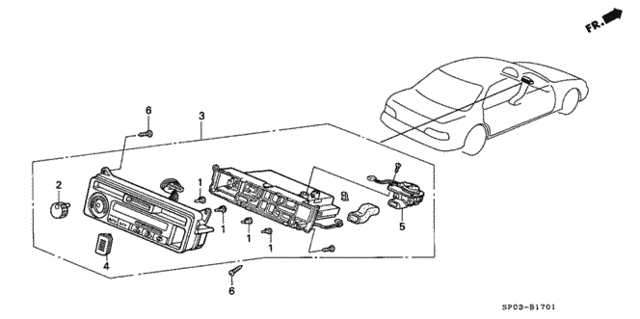 Auto Air Conditioner Control for 1994 Acura Legend #0