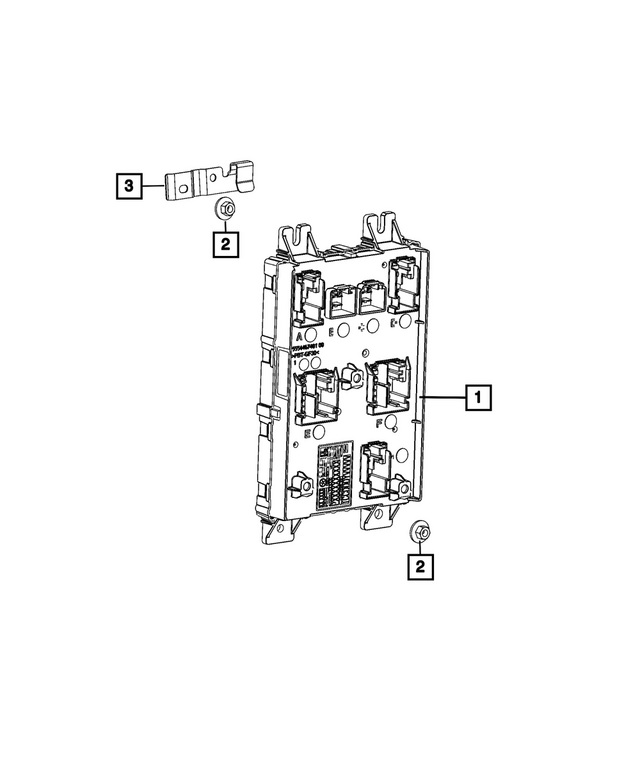 68761878AA - Electrical: Body Controller Module for Mopar Image image