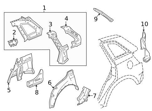 Inner Structure for 2015 Chevrolet Captiva Sport #0