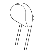 20397082508J19 - Body: Headrest for Mercedes-Benz Image