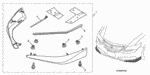 8F01SEP2M0BX - Accessory Components: CLIP, FEMALE for Acura Image
