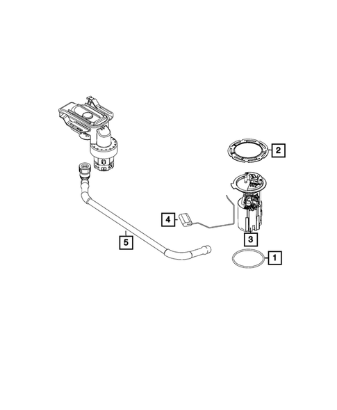 Fuel Pump and Sending Unit for 2020 Fiat 500X #0