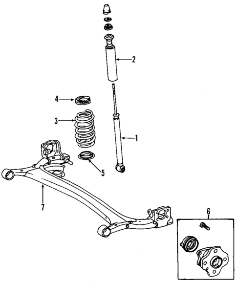 Rear Axle for 2010 Nissan Versa #0