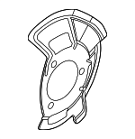 51756GG100 - Brakes: Splash Shield for Kia Image