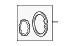 5264454 - HVAC: Clutch Snap Ring for Mopar Image