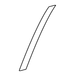 2007-2014 Toyota FJ Cruiser - Black Out Tape