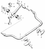 51307617010 - : Washer, Stabilizer for Honda Image
