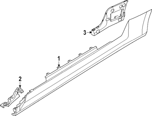 Exterior Trim - Pillars for 2023 BMW M2 #0