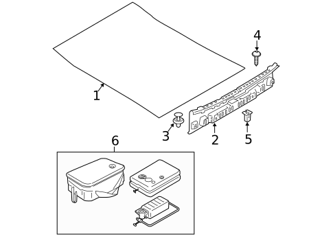 Interior Trim - Rear Body for 2024 BMW M8 #4