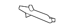41217111327 - Body: Body A-Pillar Baffle Plate for BMW Image