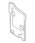 41217158986 - Body: Baffle Plate for BMW: 530xi, 535i xDrive, 535xi Image