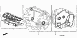6110RNA000 - Engine: GASKET KIT, CYLINDER HEAD for Honda Image