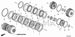 22510R36003 - Transmission - Automatic: GUIDE, LOW CLUTCH for Acura Image