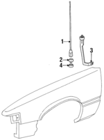 25512547 - Electrical: Top Nut for Chevrolet: Caprice, Impala | Pontiac: Grand Am Image
