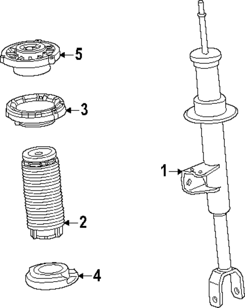 Struts & Components for 2024 BMW i5 #2