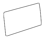 4477350009 - Body: Glass for Mercedes-Benz Image