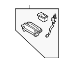 7411050080E0 - Body: Ashtray for Lexus: LS430 Image
