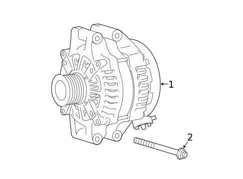 Alternator for 2017 BMW X5 #0