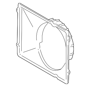 167110F040 - Belts &amp; Cooling: Fan Shroud for Toyota: Tundra Image