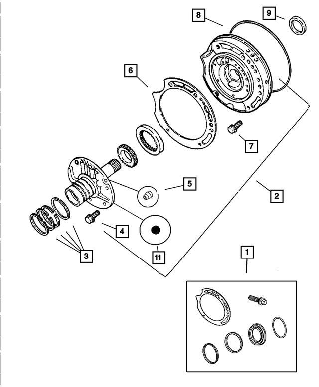 R8020952AA - Automatic Transaxle 4 Speed: Transmission Oil Pump, Remanufactured for Mopar Image