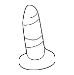 940907332 - Body: Wheelhouse Liner Retainer for Suzuki: Aerio, Grand Vitara, SX4, Vitara, XL-7 Image