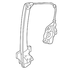 8E0839461C - Body: Window Regulator for Audi Image