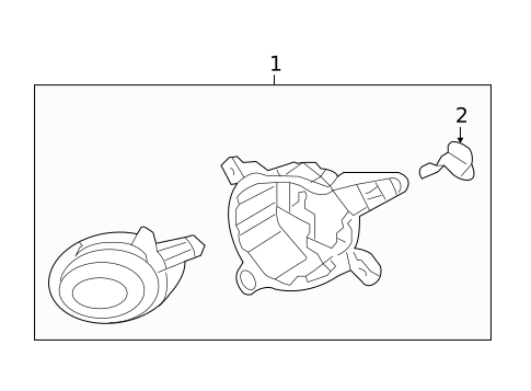 Fog Lamps for 2009 Kia Sportage #0