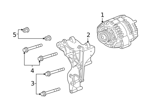 Alternator for 2009 Hummer H3 #0