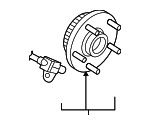 68551825AA - Driveline &amp; Axles: Wheel Bearing And Hub Assembly for Mopar Image