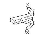 5522948050 - Body: Heat Shield Mount Plate for Lexus: RX350, RX500h Image