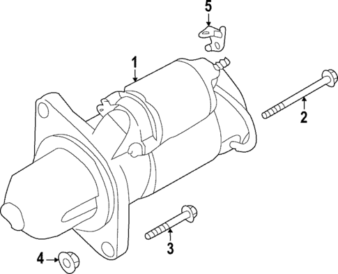 Starter for 2025 Subaru WRX #0