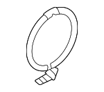 9P1253725A - : Catalytic Converter Clamp for Porsche: 911 Image