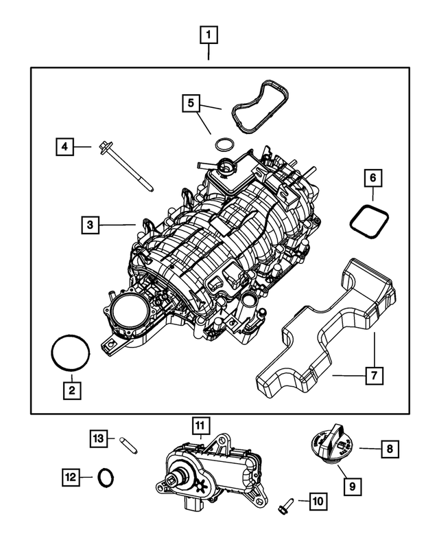 « 53013775AC – Engine : Remplissage D`huile Bouchon pour Mopar Image »