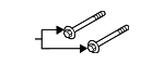 9P1399265C - Cooling System: Oil Cooler Bolt for Porsche Image