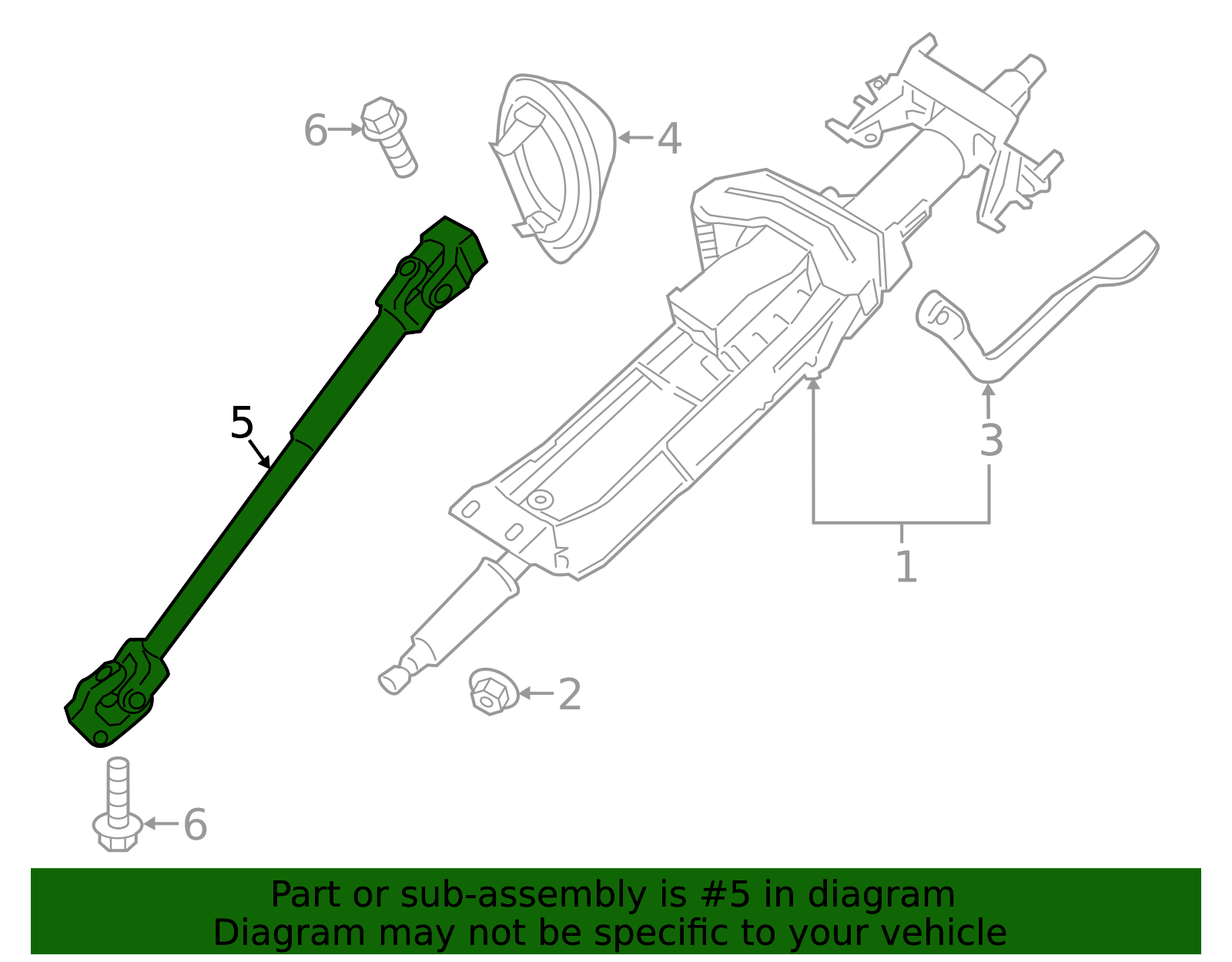 32302284757 - 2015-2021 BMW Lower Shaft (32-30-2-284-757) | BMW of ...