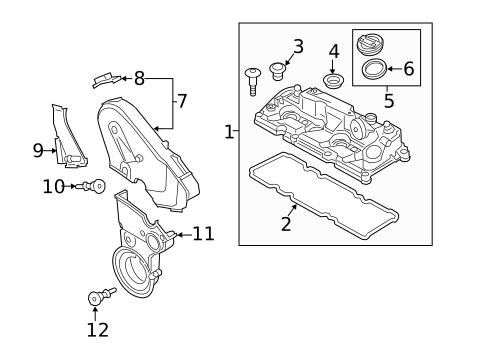 Hardware, Fasteners & Fittings for 2015 Audi A3 #0