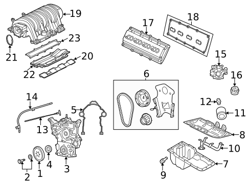 Engine Parts for 2006 Dodge Magnum #0