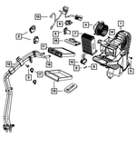 68057721AA - Air Conditioners and Heaters: Blower Motor Resistor for Chrysler: Town &amp; Country | Dodge: Grand Caravan Image