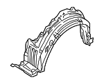 638434Z800 - Body: Fender Liner for Nissan Image